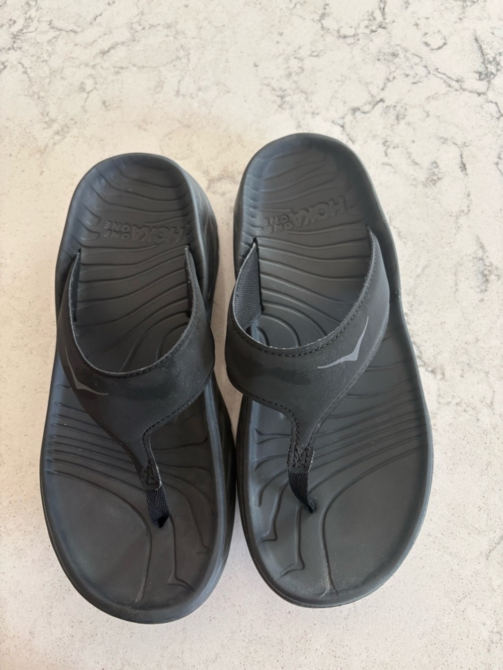 Hoka one Cushioned Flip-Flop Sandals